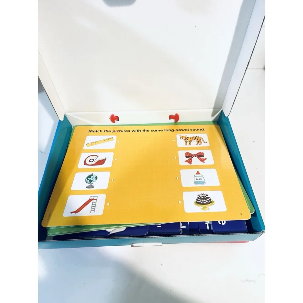 LEARNING PUZZLES Rhyming , Vowel Sounds , Add& Sub SET OF‎ 3  PK-1